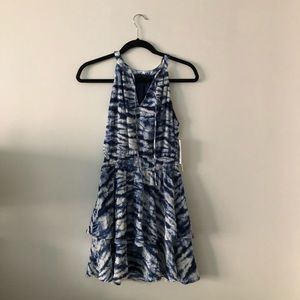 NEW Aqua Bloomingdale’s mini tie dye dress